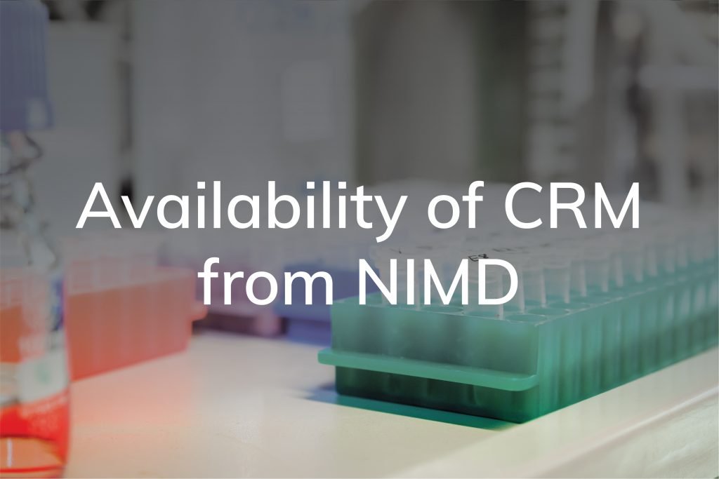 Availability of Certified Reference Material (CRM) from National Institute for Minamata Disease (NIMD)